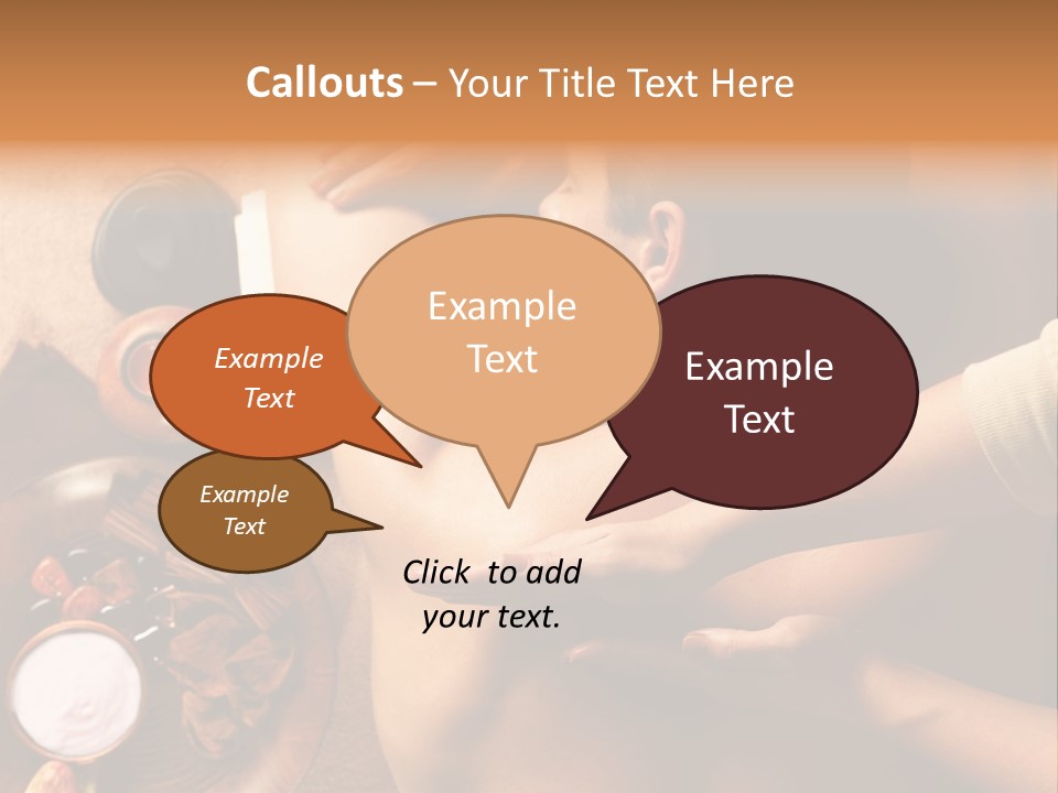 Pampering Indoors Horizontal PowerPoint Template