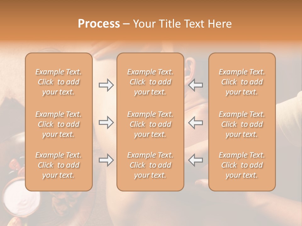 Pampering Indoors Horizontal PowerPoint Template