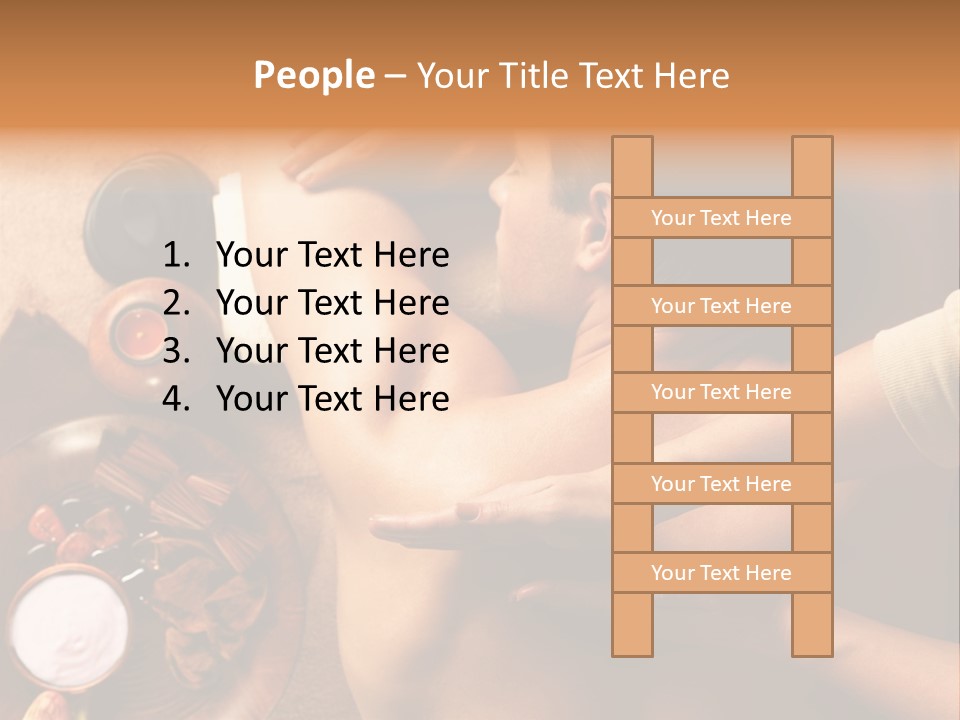 Pampering Indoors Horizontal PowerPoint Template