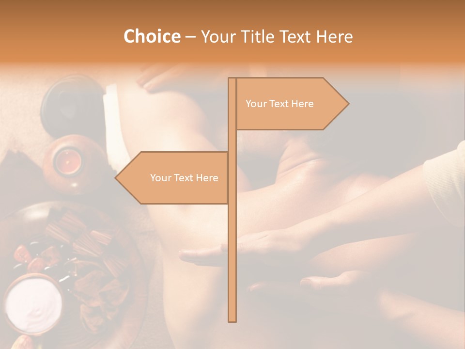 Pampering Indoors Horizontal PowerPoint Template