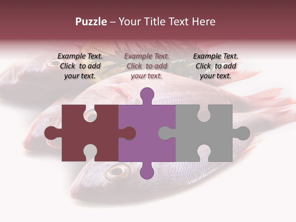 Healthy Single Bream PowerPoint Template