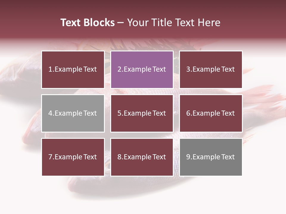 Healthy Single Bream PowerPoint Template