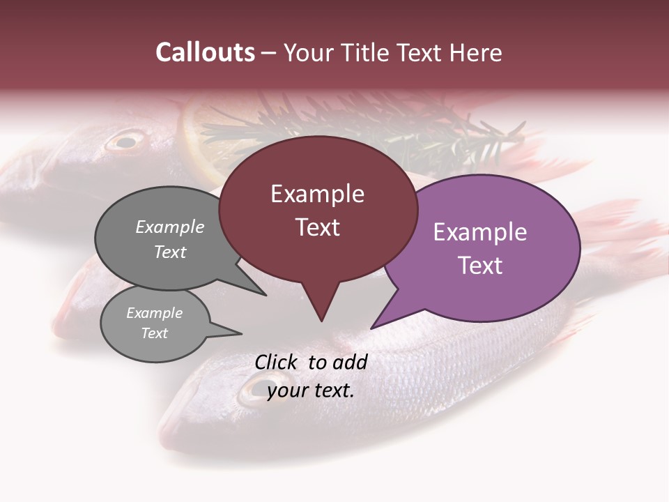 Healthy Single Bream PowerPoint Template