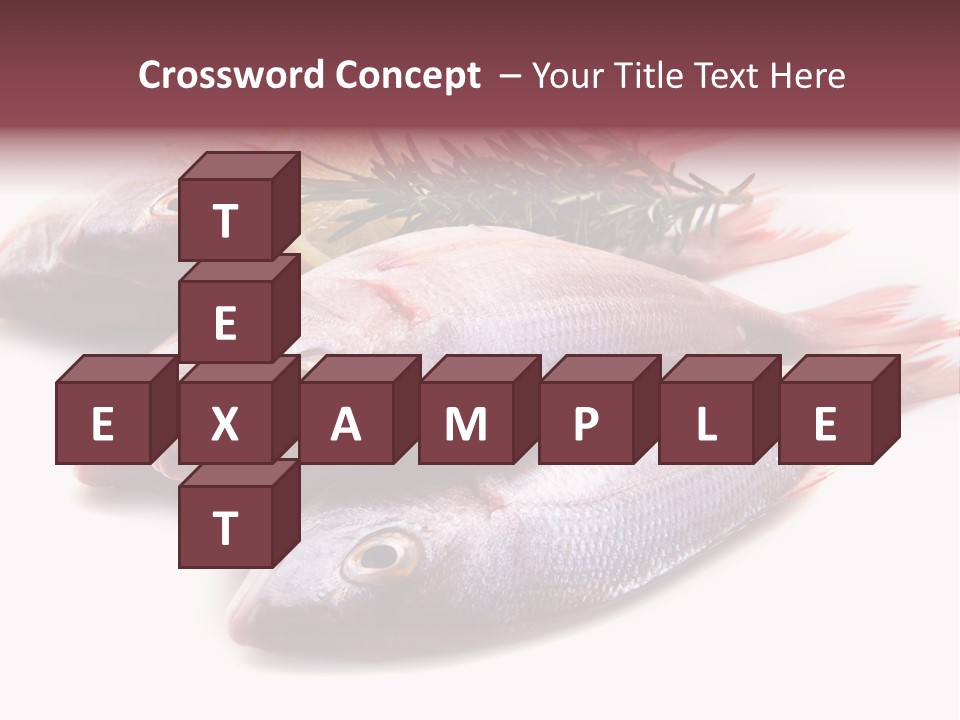 Healthy Single Bream PowerPoint Template