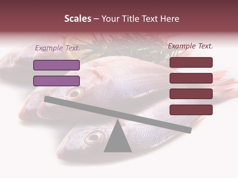 Healthy Single Bream PowerPoint Template