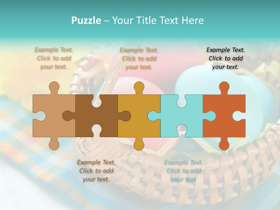 Dad Sky Child PowerPoint Template