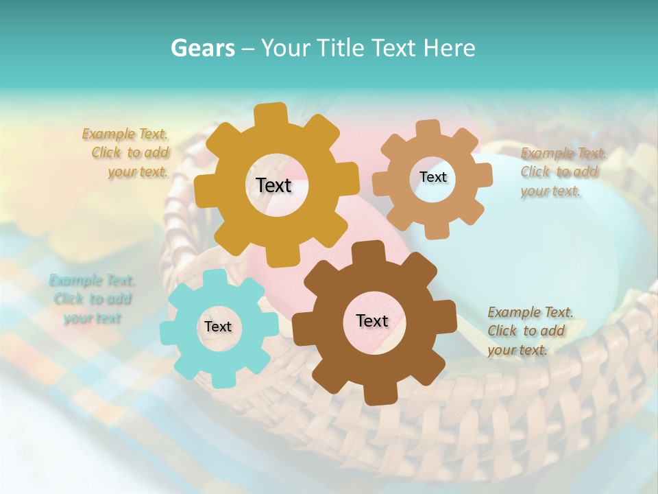 Dad Sky Child PowerPoint Template