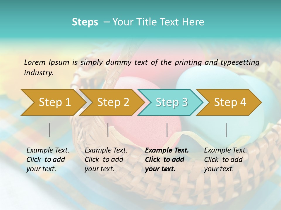 Dad Sky Child PowerPoint Template
