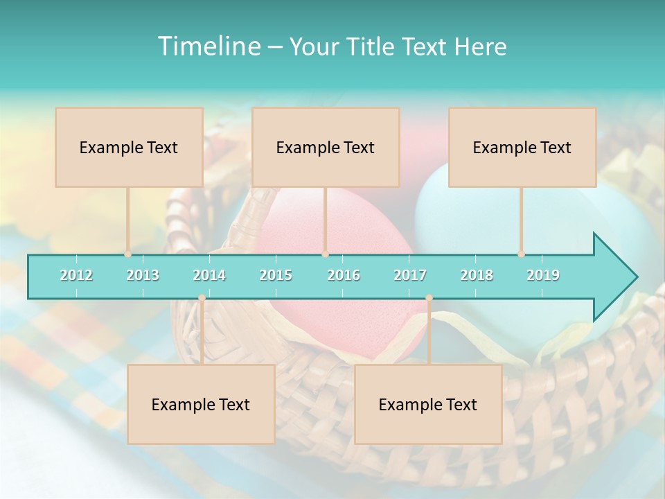 Dad Sky Child PowerPoint Template