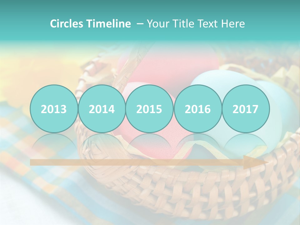 Dad Sky Child PowerPoint Template