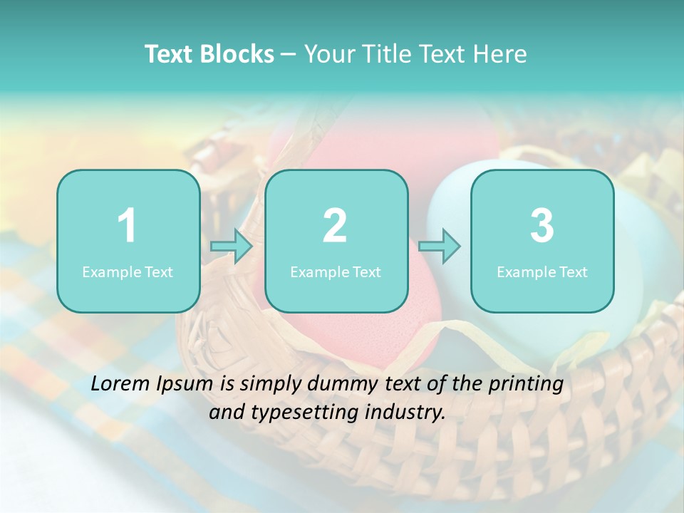 Dad Sky Child PowerPoint Template