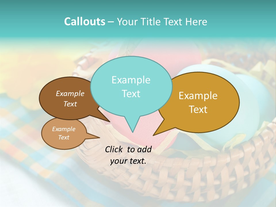 Dad Sky Child PowerPoint Template