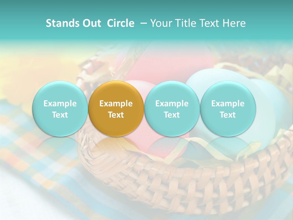 Dad Sky Child PowerPoint Template