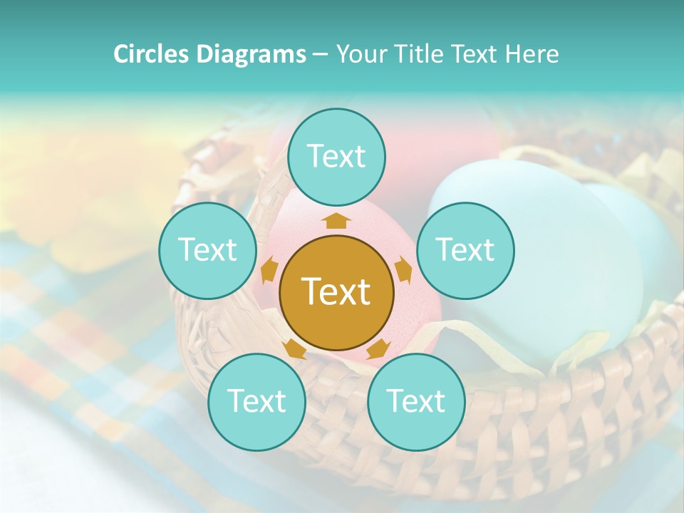 Dad Sky Child PowerPoint Template