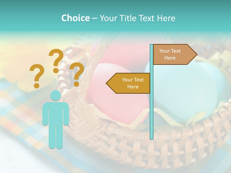 Dad Sky Child PowerPoint Template