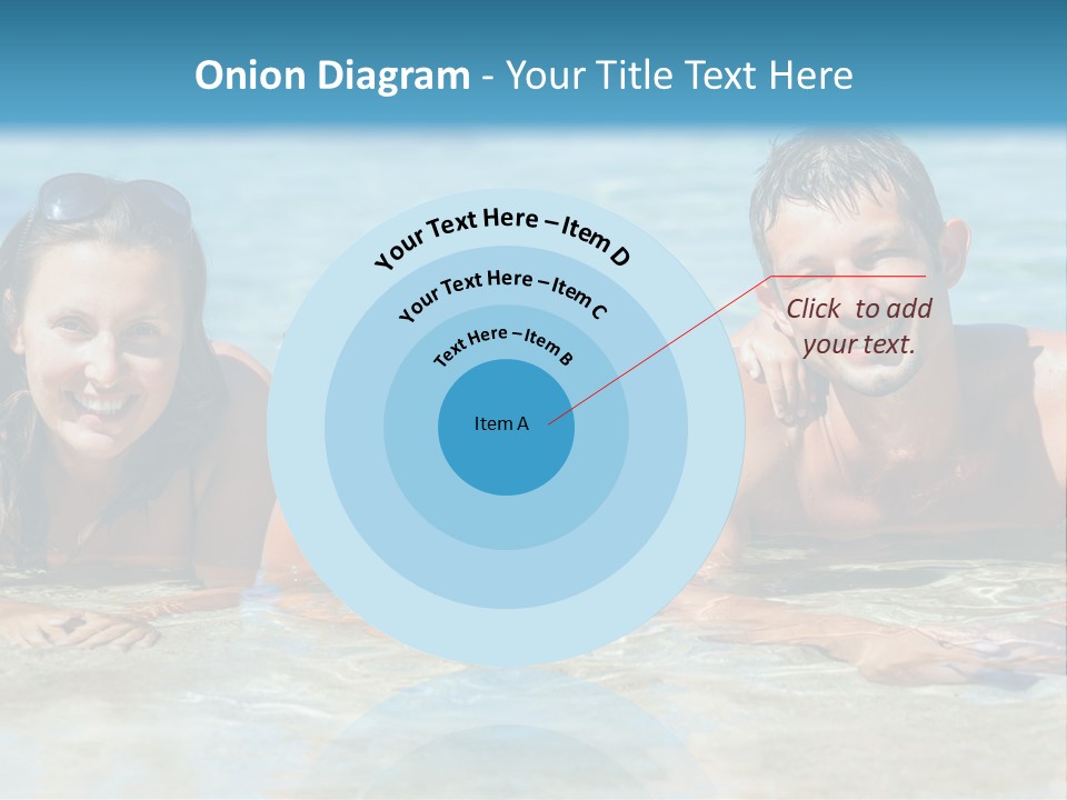 Dad Sky Child PowerPoint Template