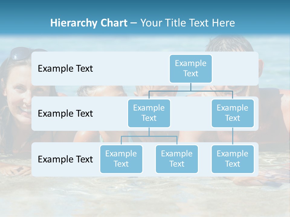 Dad Sky Child PowerPoint Template