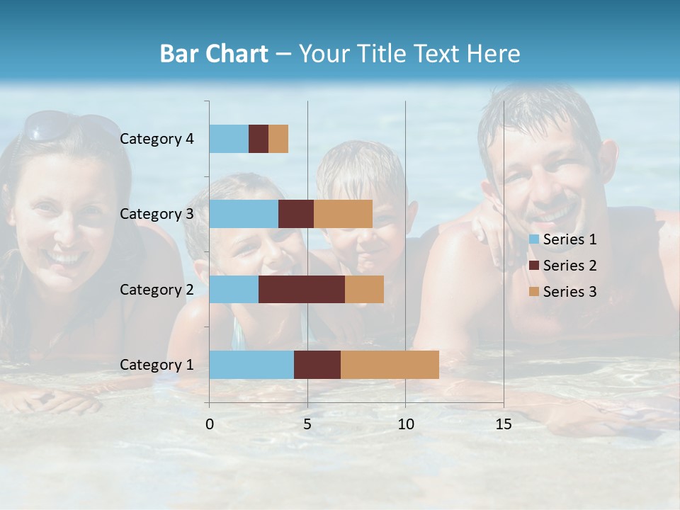 Dad Sky Child PowerPoint Template