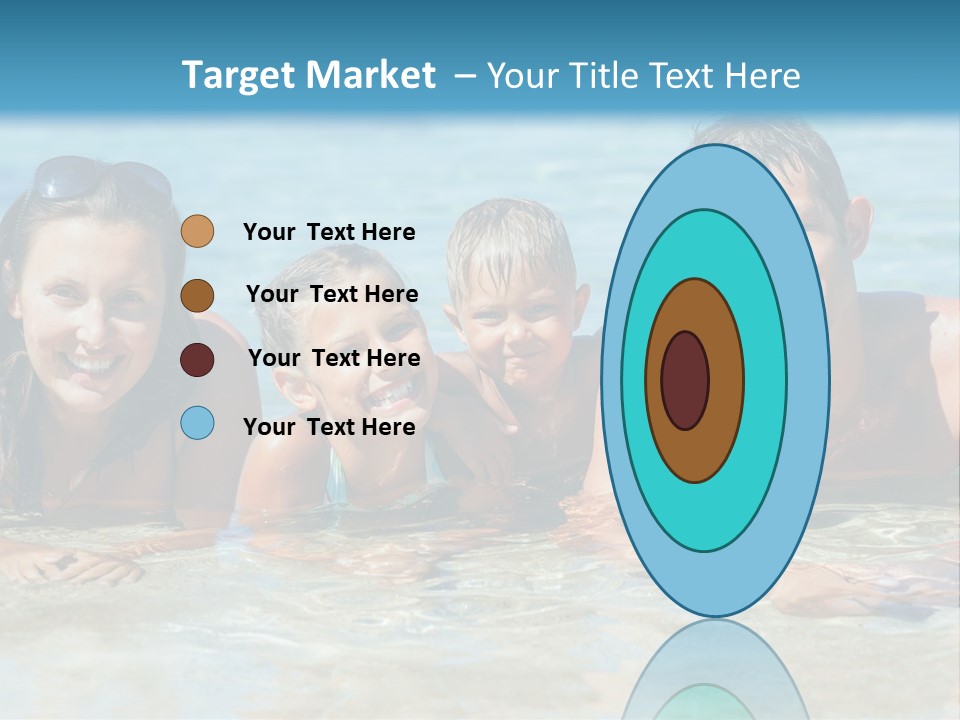 Dad Sky Child PowerPoint Template