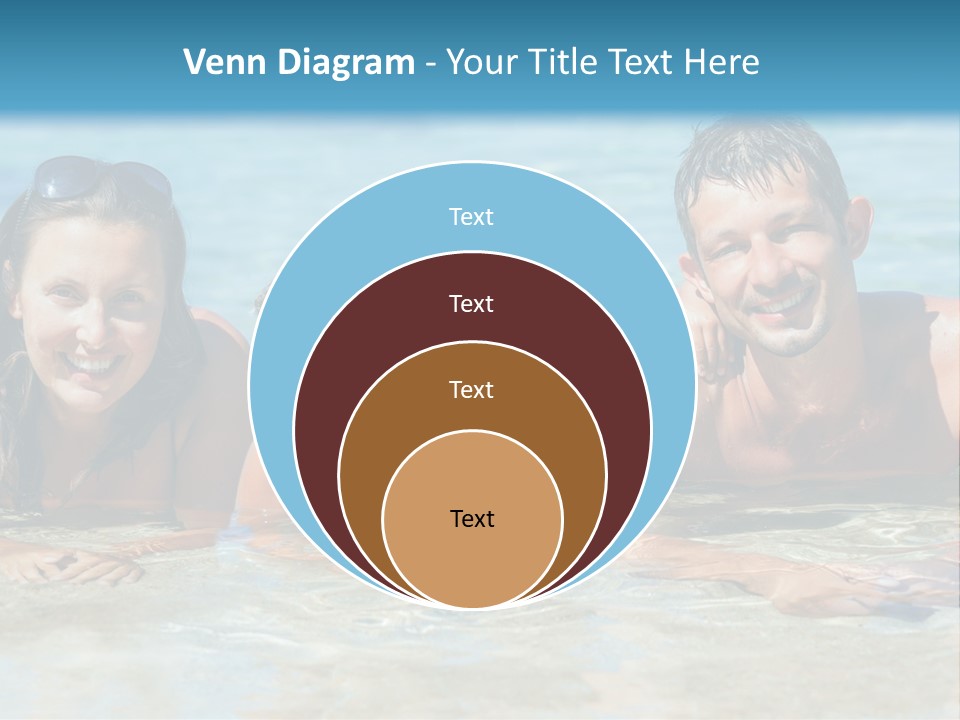 Dad Sky Child PowerPoint Template