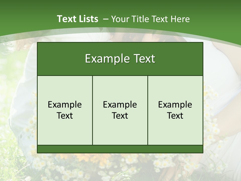 A Woman Holding A Child And A Bouquet Of Flowers PowerPoint Template