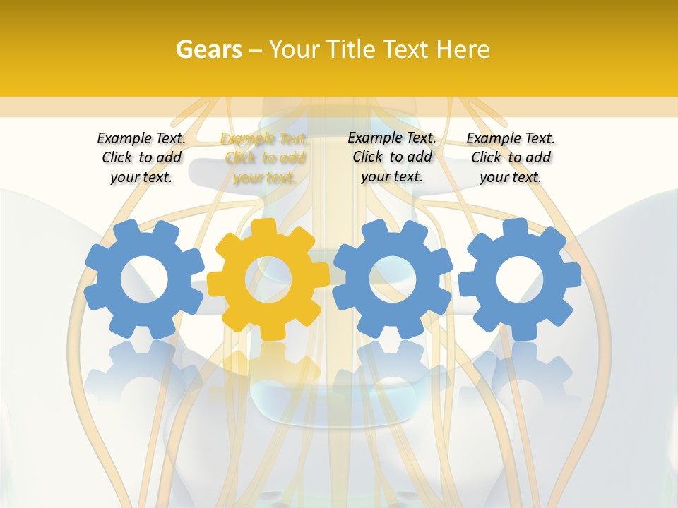 Prolapse Nerve Canal PowerPoint Template