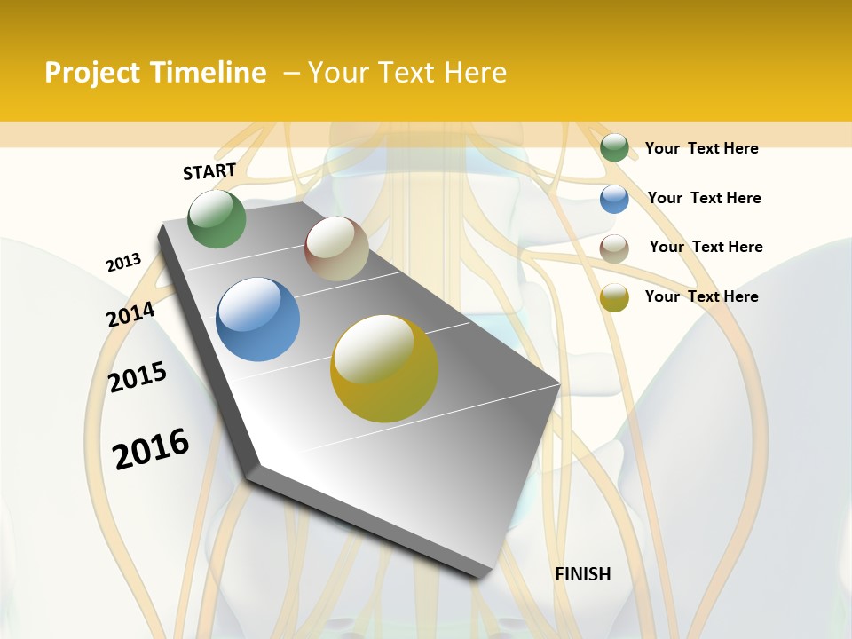 Prolapse Nerve Canal PowerPoint Template