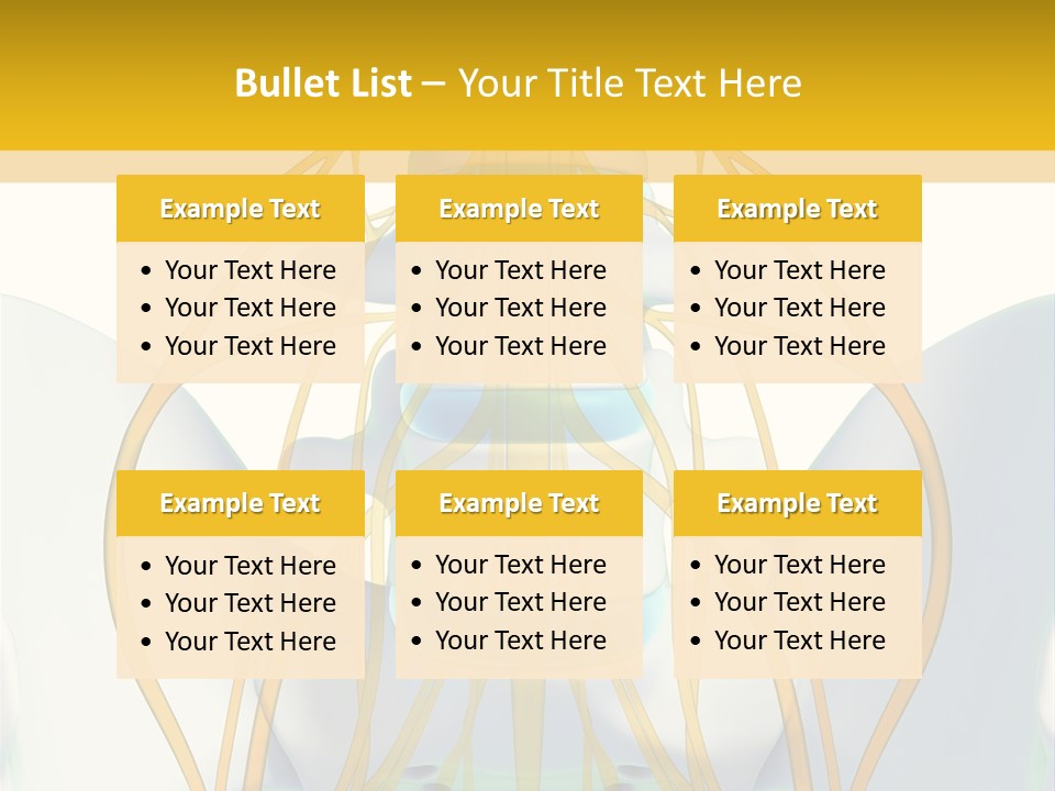 Prolapse Nerve Canal PowerPoint Template
