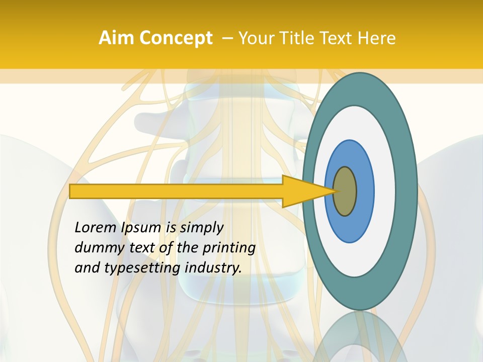 Prolapse Nerve Canal PowerPoint Template