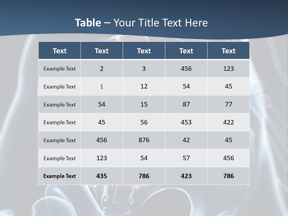 Prolapse Nerve Canal PowerPoint Template