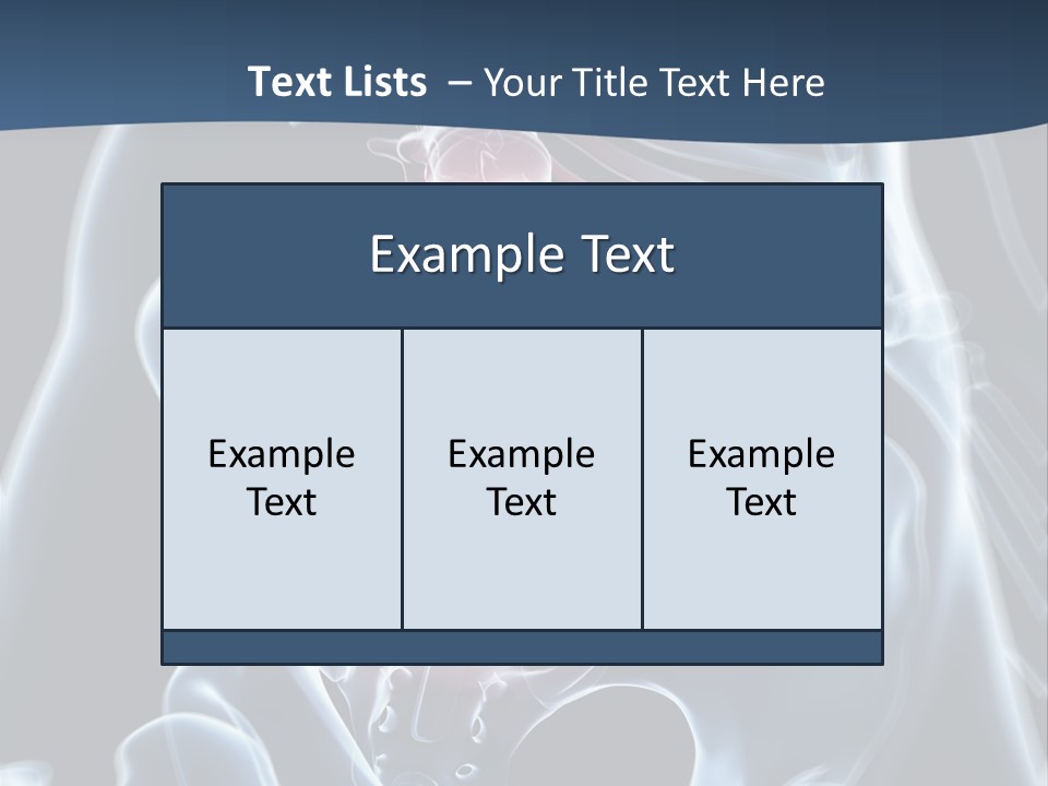 Prolapse Nerve Canal PowerPoint Template