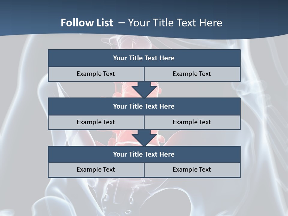 Prolapse Nerve Canal PowerPoint Template