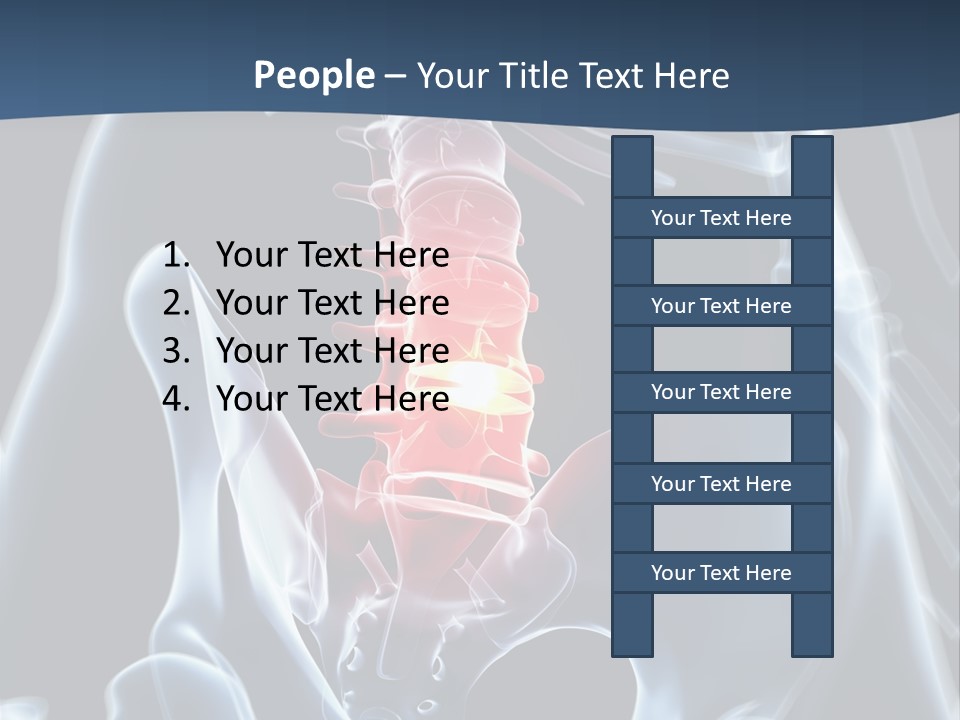 Prolapse Nerve Canal PowerPoint Template