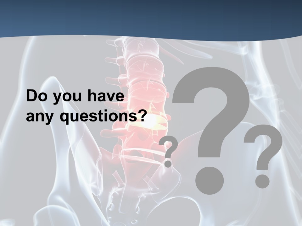 Prolapse Nerve Canal PowerPoint Template