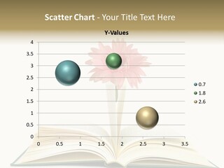 Isolated Textbook Background PowerPoint Template