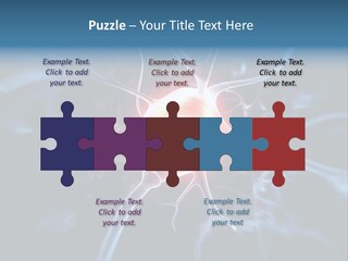 Axon Human Nucleus PowerPoint Template