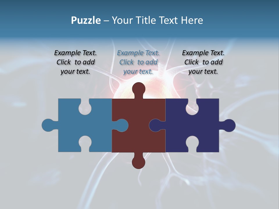 Axon Human Nucleus PowerPoint Template