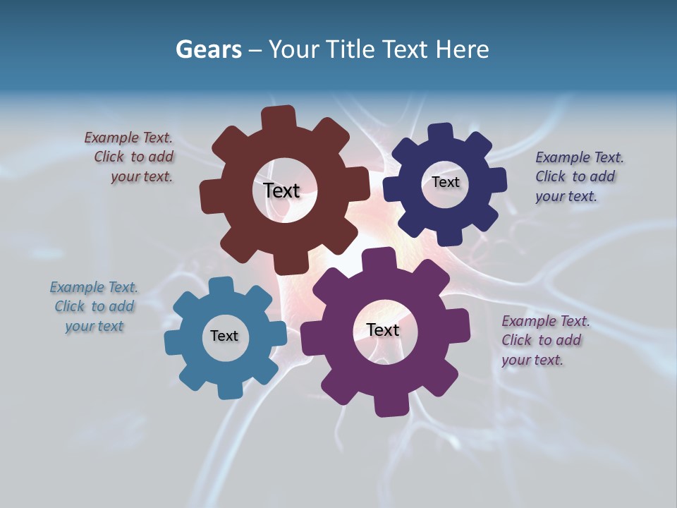 Axon Human Nucleus PowerPoint Template