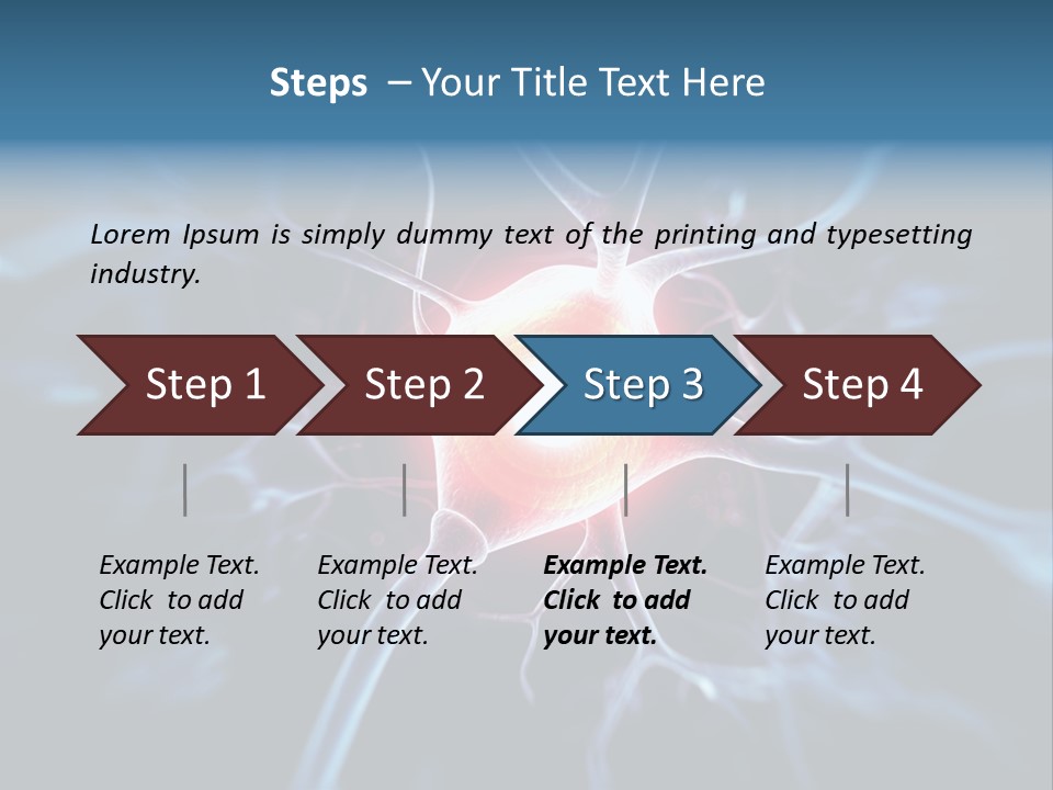 Axon Human Nucleus PowerPoint Template