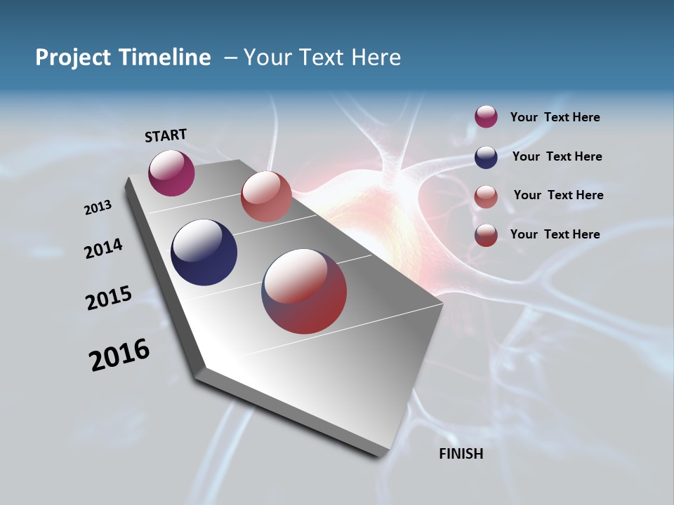 Axon Human Nucleus PowerPoint Template