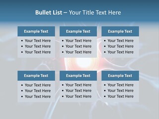Axon Human Nucleus PowerPoint Template