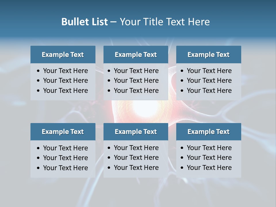 Axon Human Nucleus PowerPoint Template