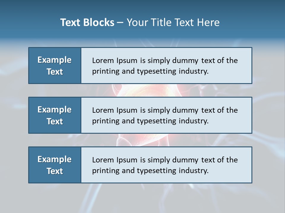 Axon Human Nucleus PowerPoint Template