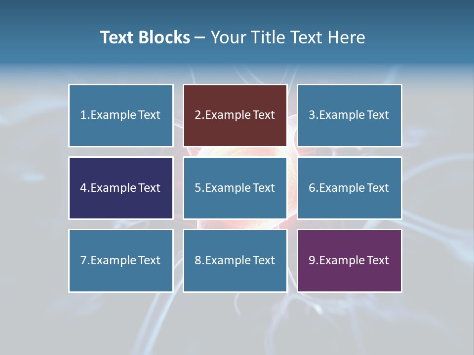 Axon Human Nucleus PowerPoint Template