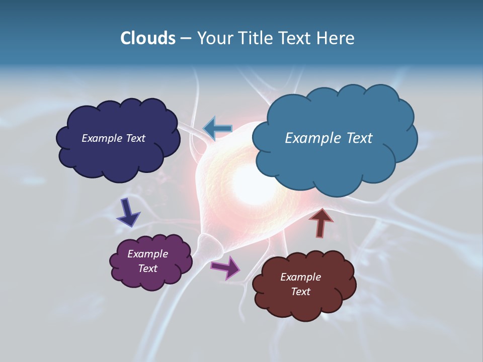 Axon Human Nucleus PowerPoint Template