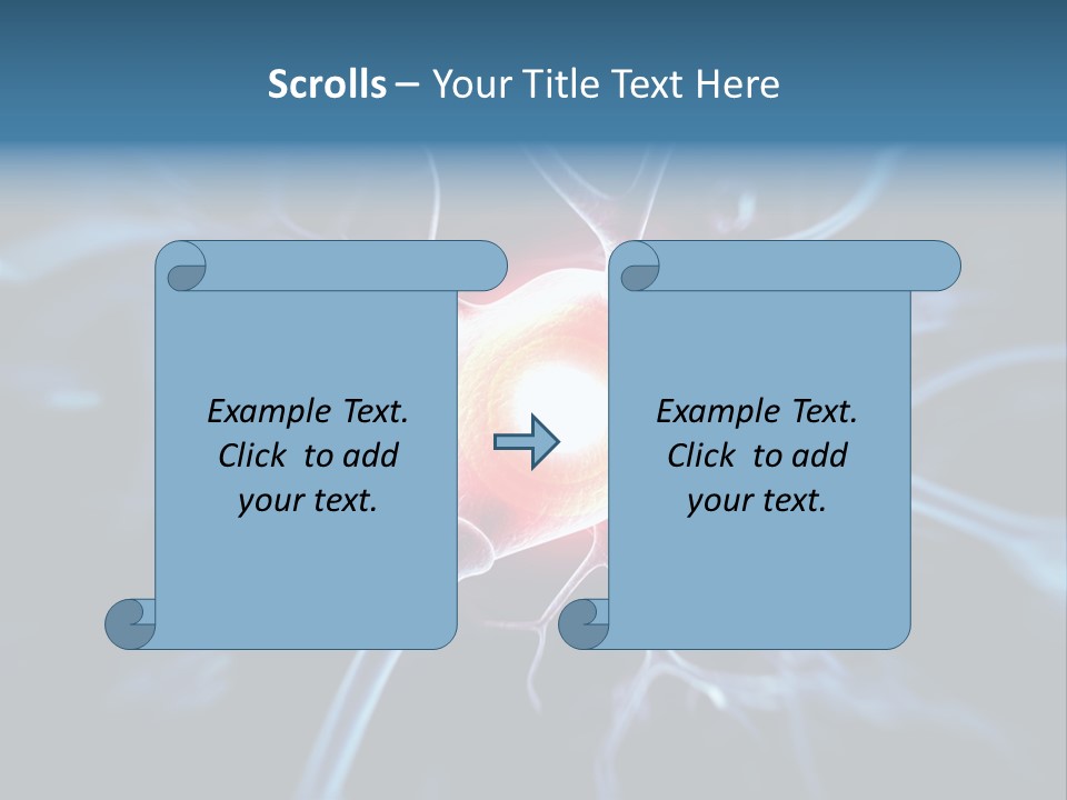 Axon Human Nucleus PowerPoint Template