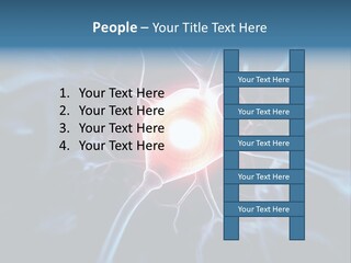 Axon Human Nucleus PowerPoint Template
