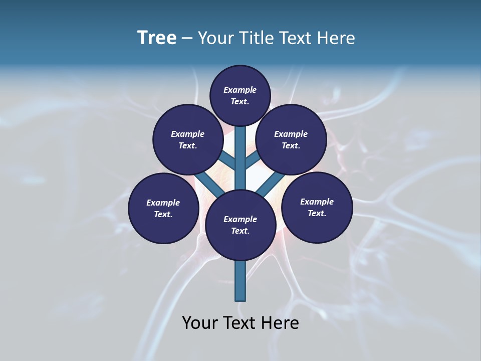 Axon Human Nucleus PowerPoint Template