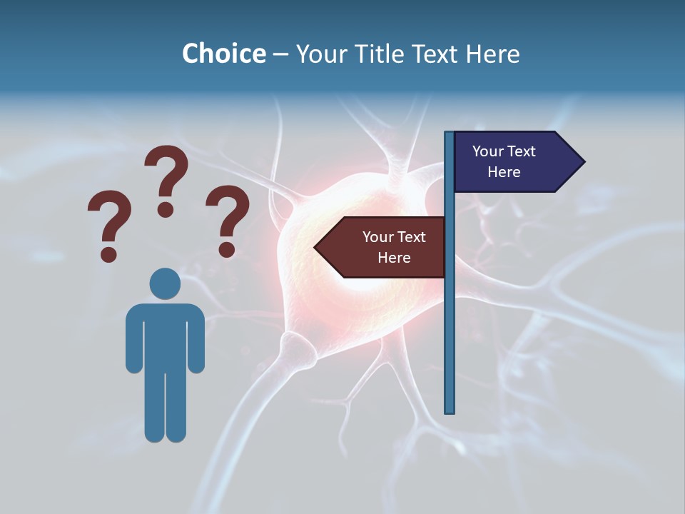 Axon Human Nucleus PowerPoint Template