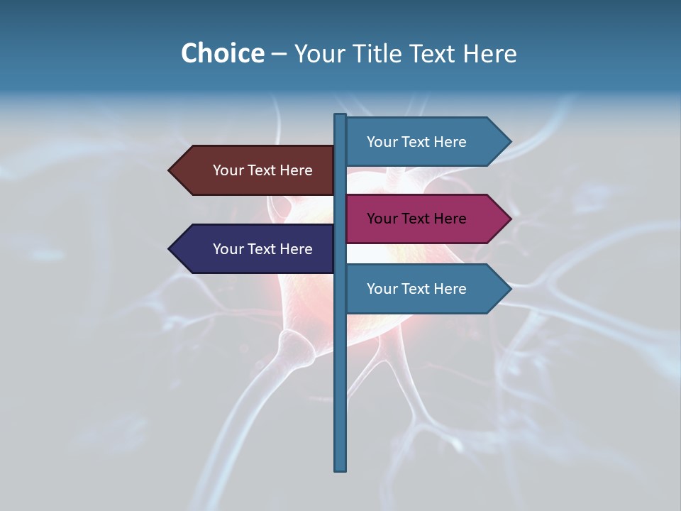 Axon Human Nucleus PowerPoint Template